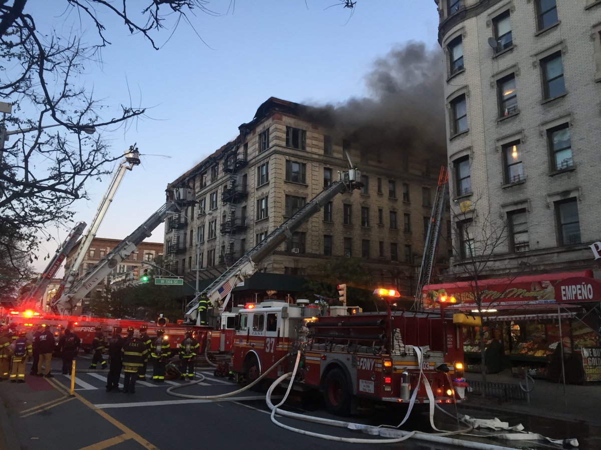 Fire erupts at Bryant Park holiday market in Manhattan